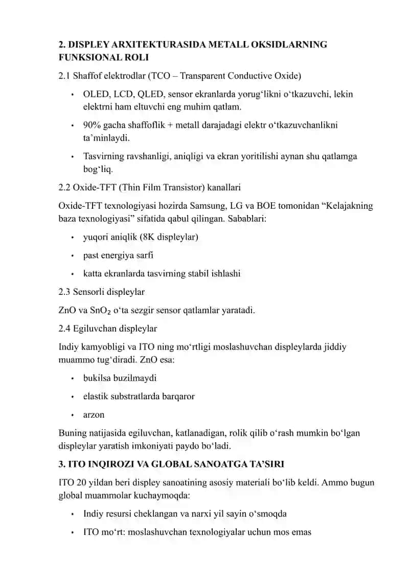 Metall oksidlar 2
