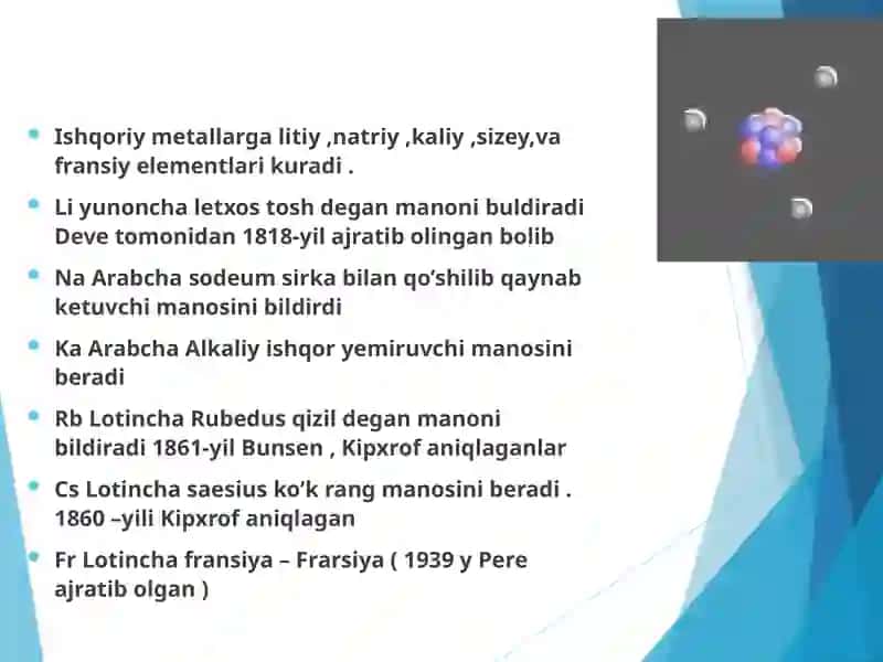 Ishqoriymetallar 2