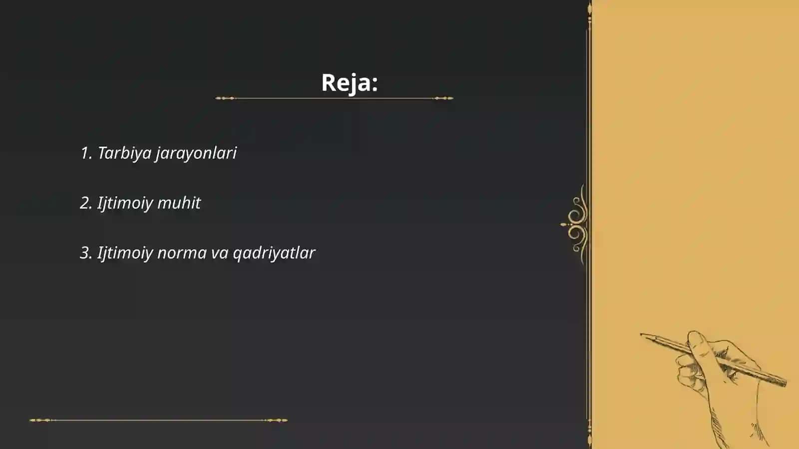 Ijtimoiy pedagoga fanining kategoriyalari 2