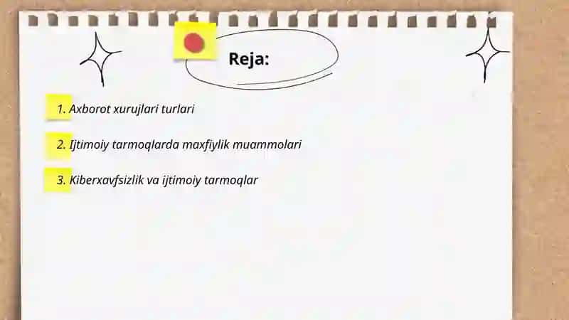 Ijtimoiy tarmoqlarda axborot xurujlari va tahdidlari 2