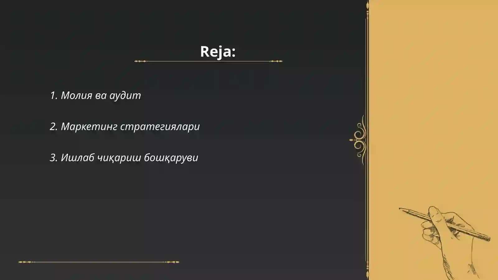 Молия ва аудит 2