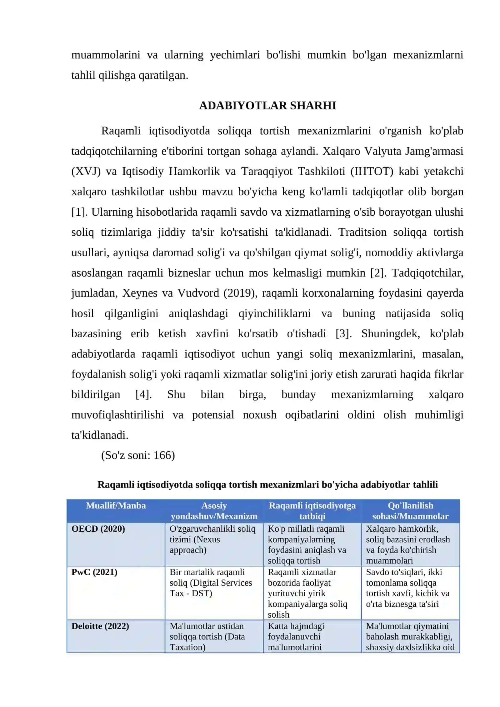 RAQAMLI IPTISODIYOTDA SOLIQQA TORTISH MEXANIZMI 2
