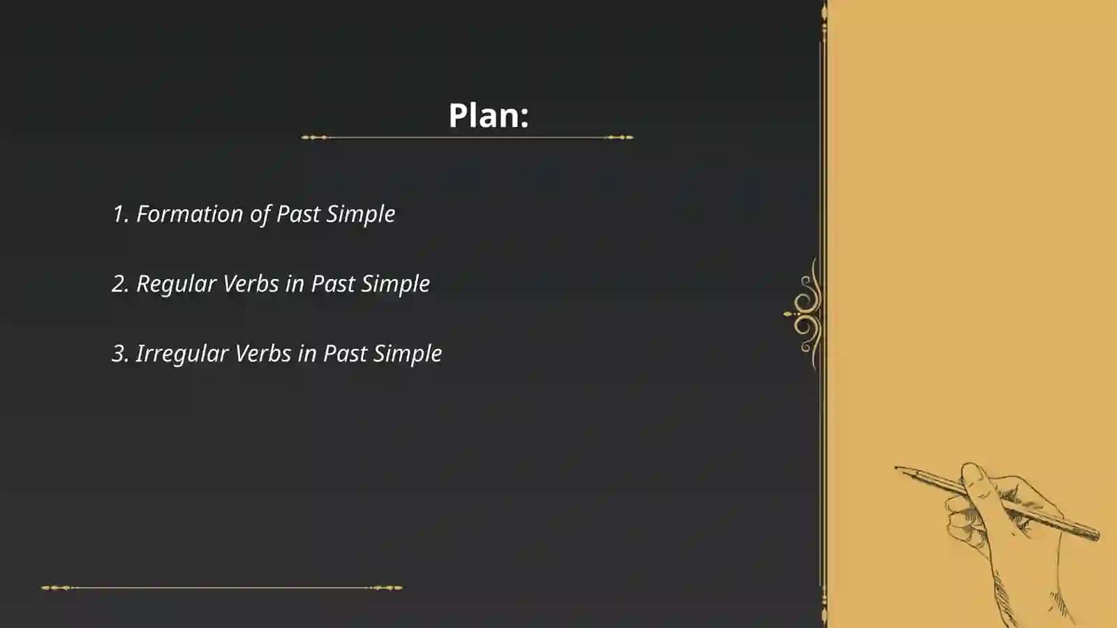 Past simple 2