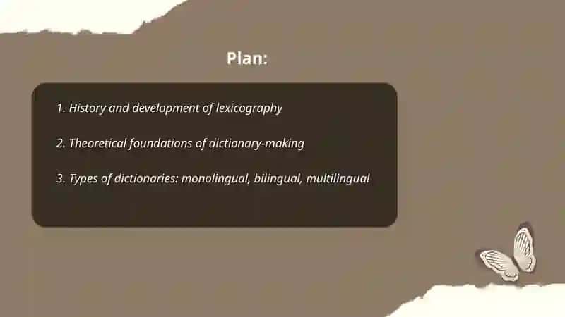 History and Development of Lexicography 2