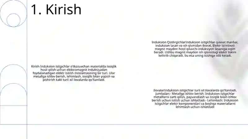 Induksion Qizdirgichlar 2