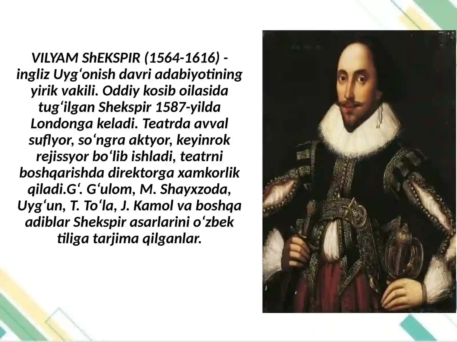Shekspir ijodi 2