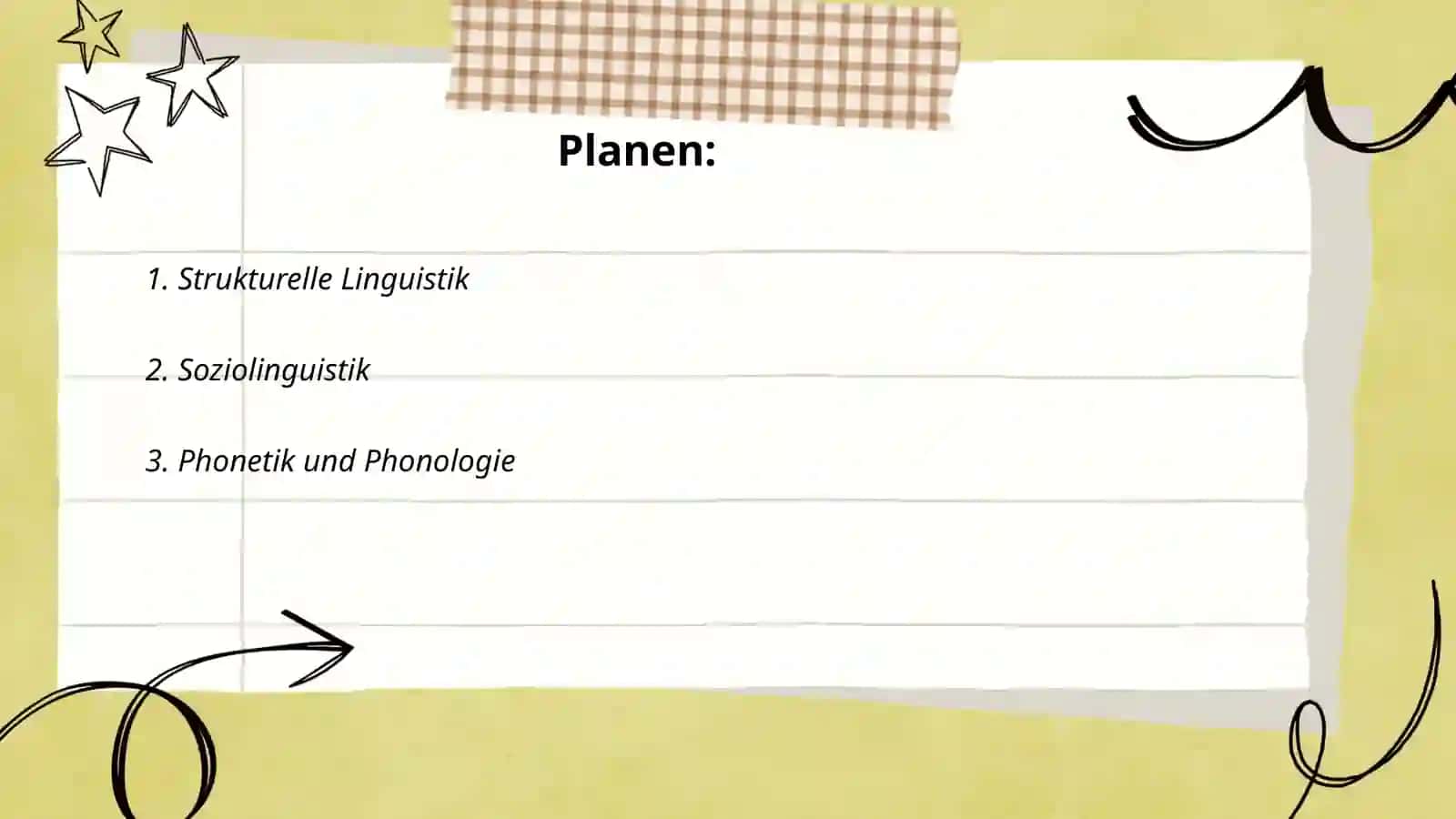 Strukturelle Linguistik 2