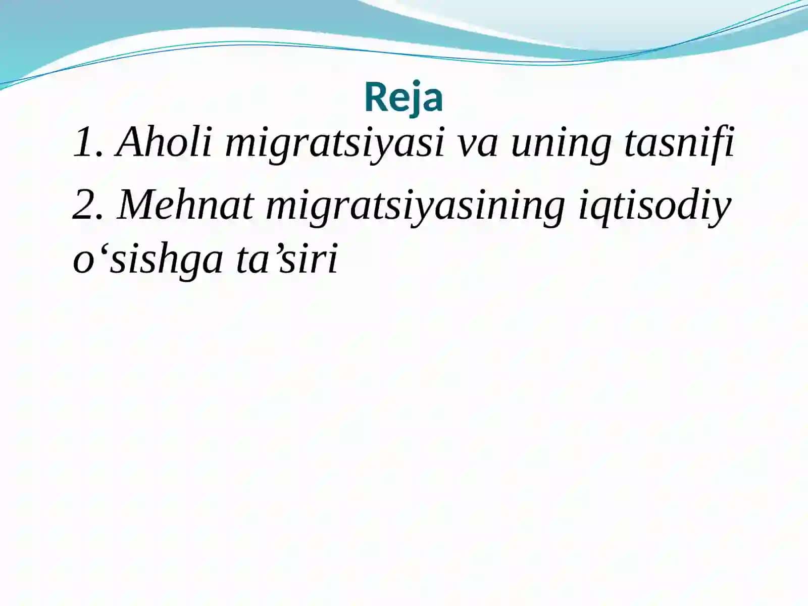 Mehnatmigratsiyasining iqtisodiy o‘sishga ta’siri 2