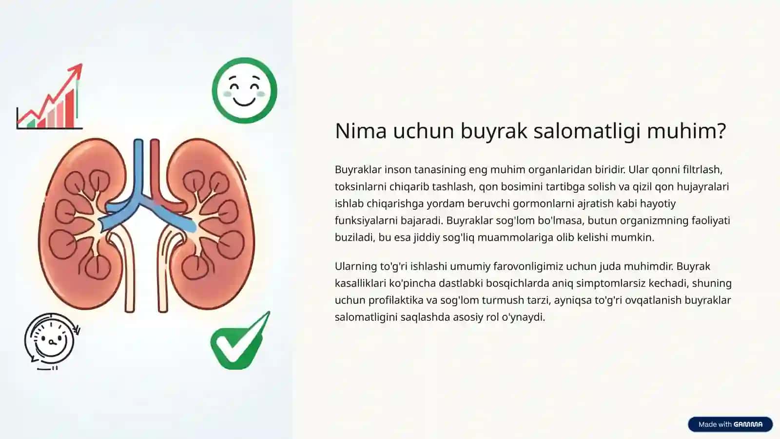 Buyraklarni asrash: 14-parhezning sirlari 2