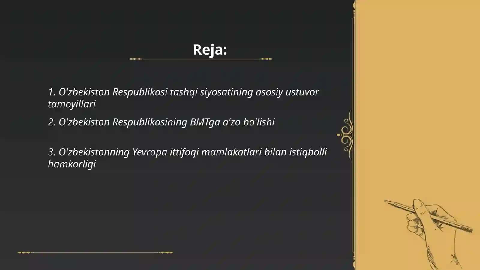 O'zbekiston va jahon hamiyati 2