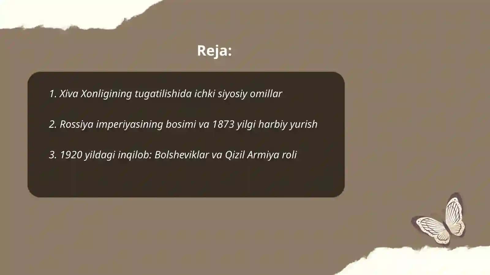 Xiva Xonligi tugatilishi 2