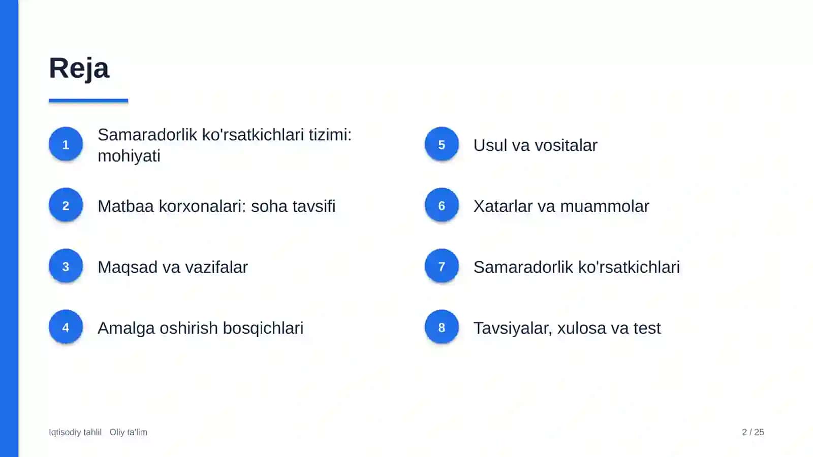 matbaa korxonalarida samaradorlik ko'rsatkichlari tizimi 4341 2