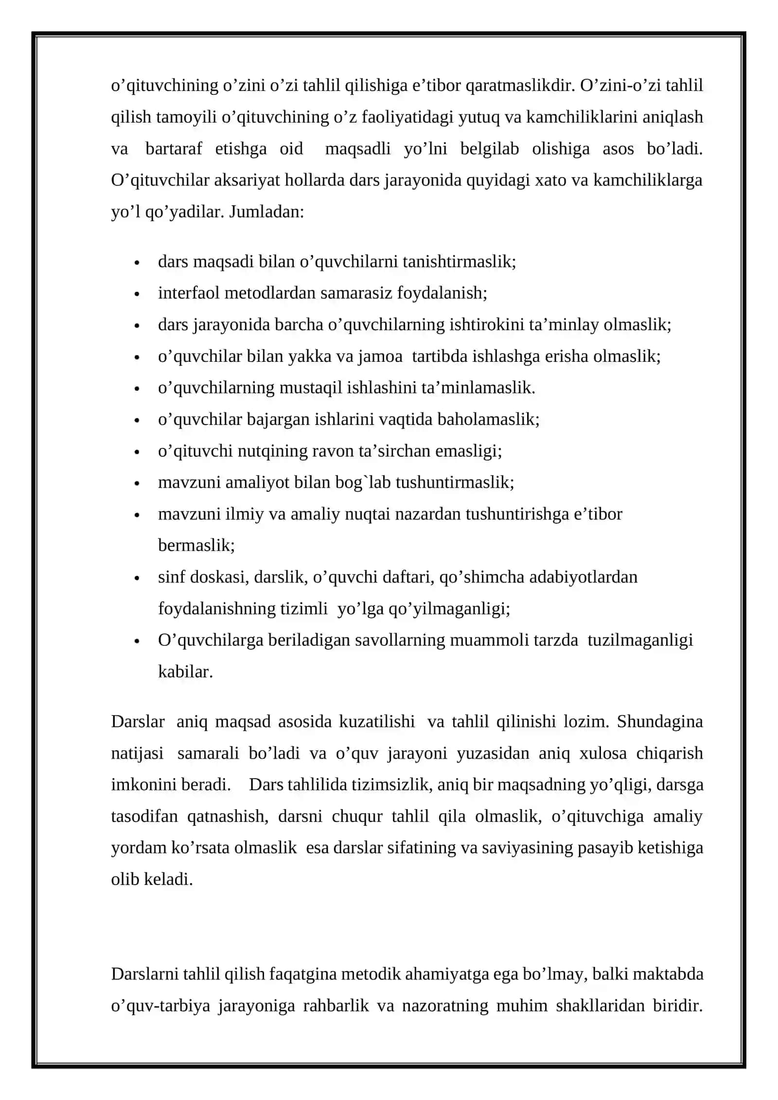 TIBBIY FANLARDA DARSLARNI TAHLIL QILISH USULLARI 2