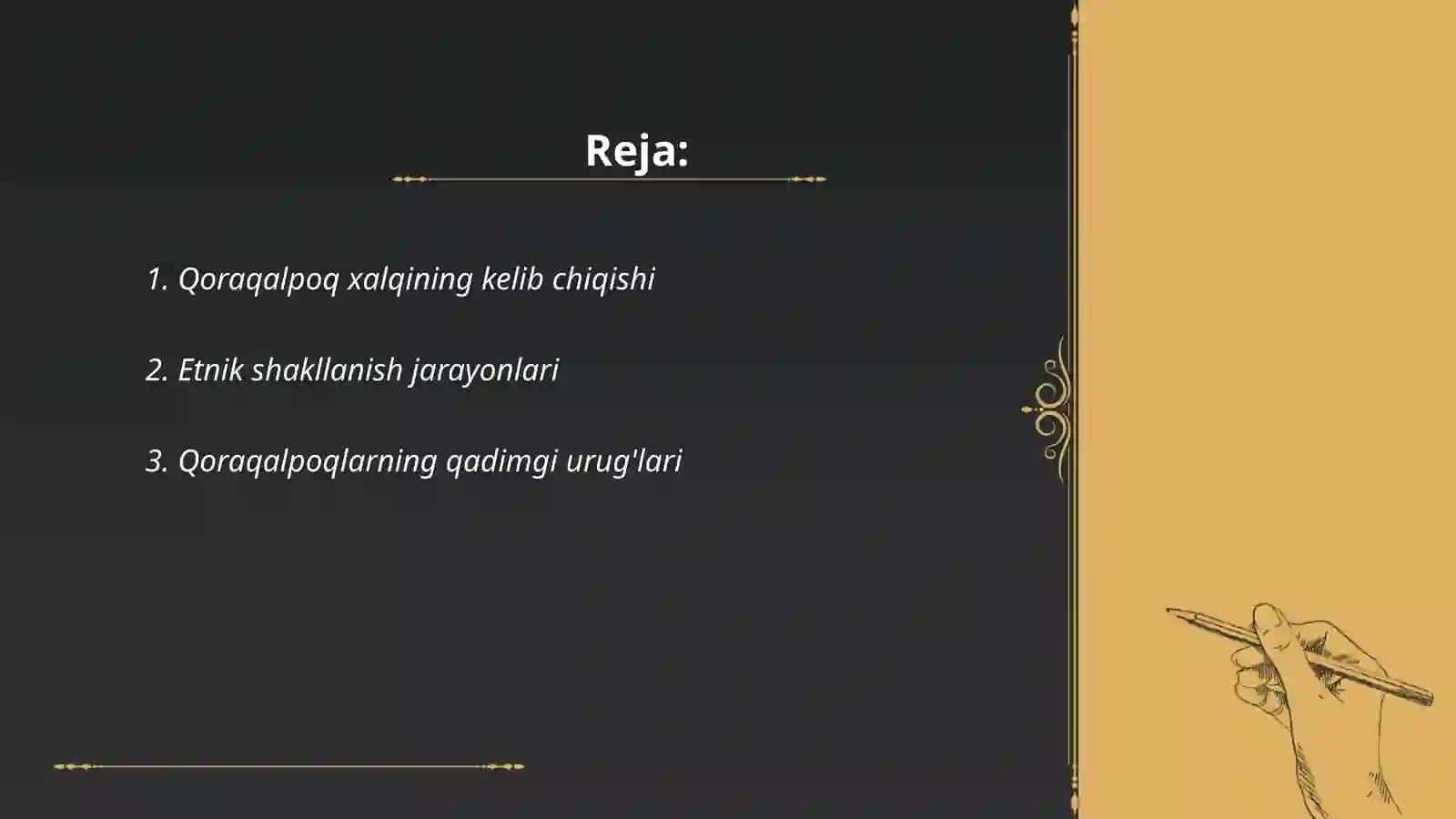 Qoraqalpoq xalqining etnik shakllanishi 2