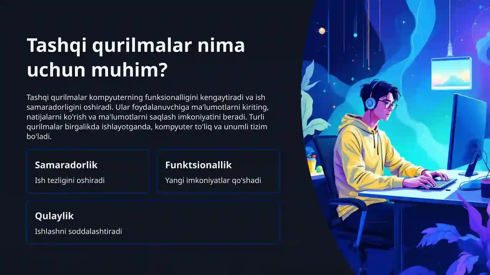 Kompyuterning tashqi qurilmalari 2