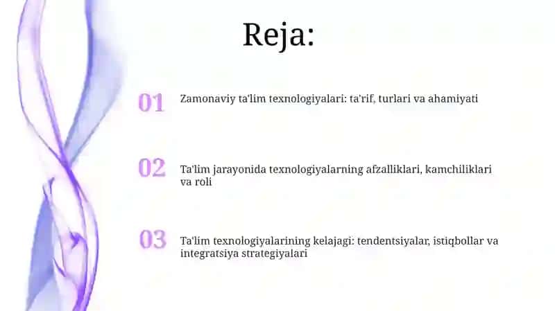 Zamonaviy ta'lim texnologiyalari: Ta'rif va turlari 2