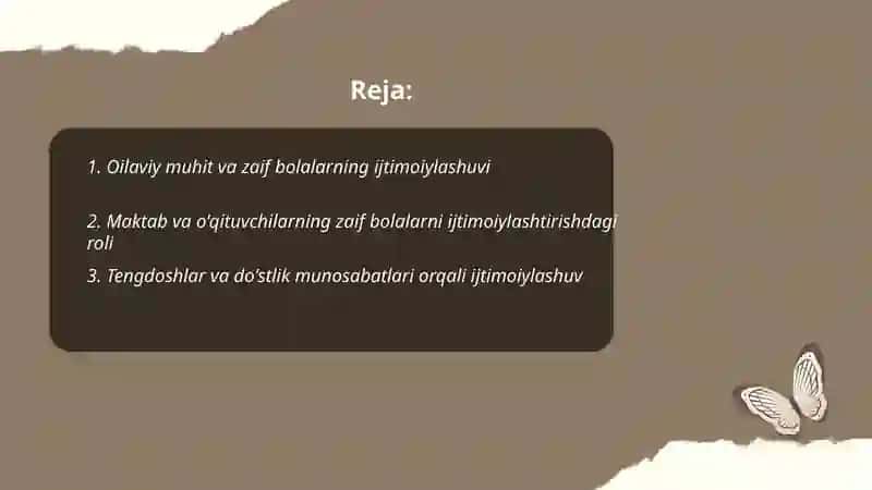 Zaif bolalar ijtimoiylashuvi 2
