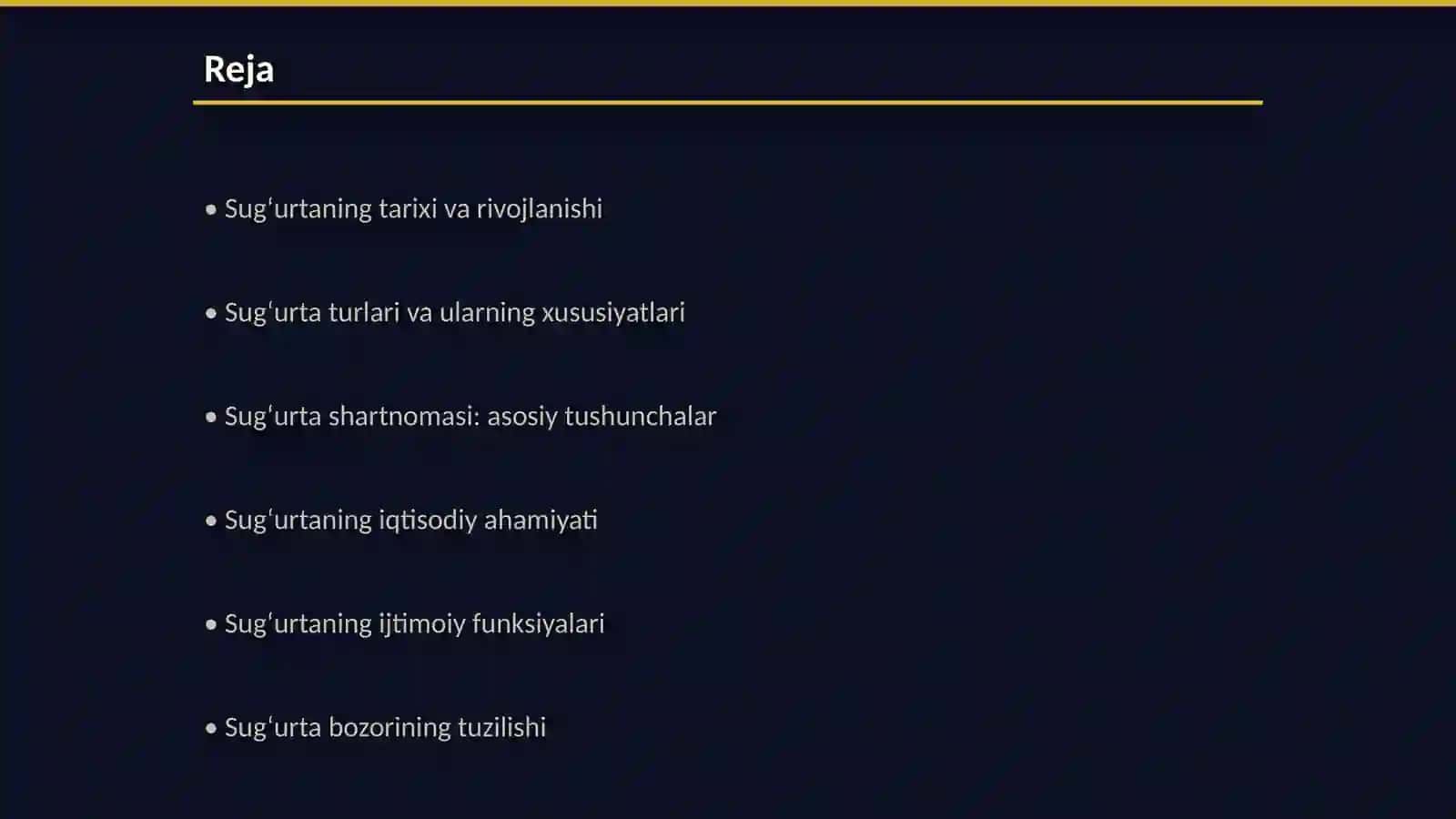 Sug‘urta: mohiyati va funksiyalari 2