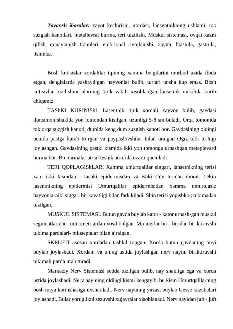 Bosh skeletsizlar kenja tipi 2