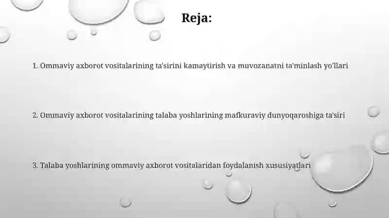 Ommaviy axborot vositalarining ta'siri 2