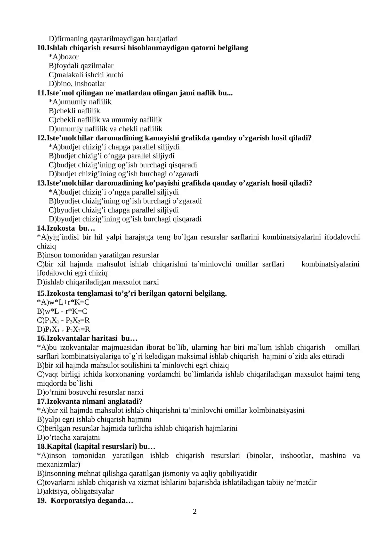 Ish haqining vazifasi nimadan iborat? 2
