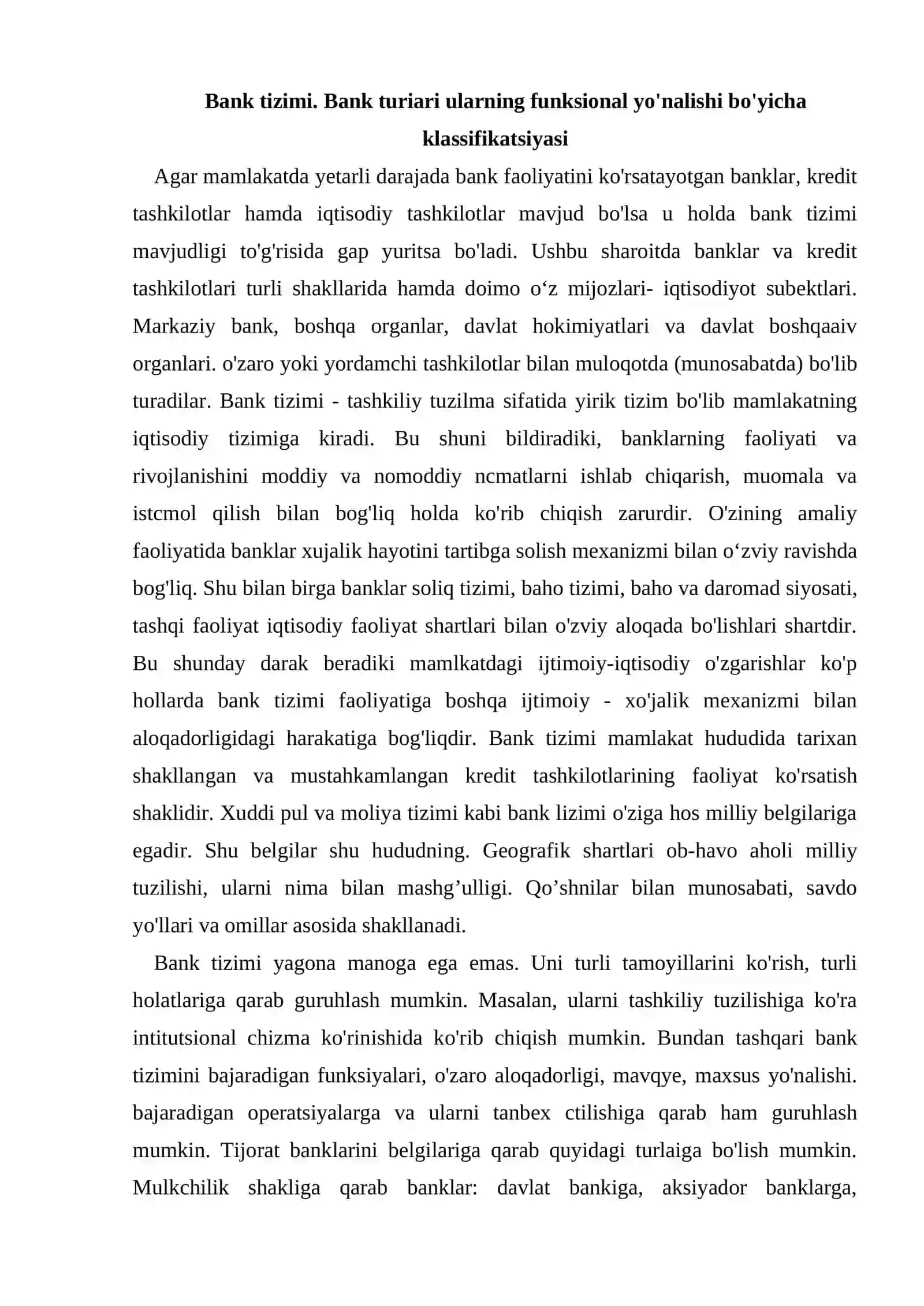 Markaziy bank va uning funksiyalari 2