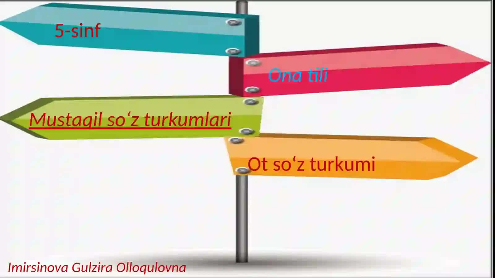 Ot so‘z turkumlari 2