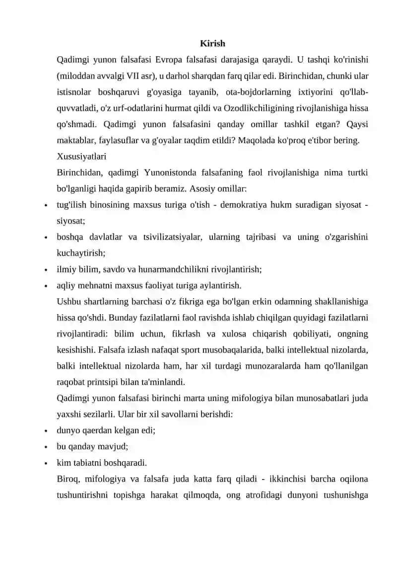 Qadimgi Yunonistonning mashhur faylasuflari 2