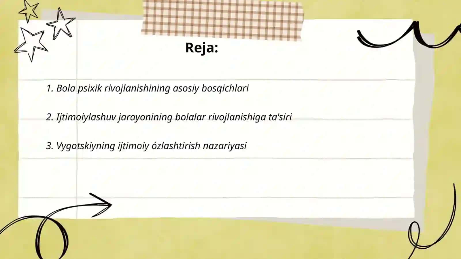 Ijtimoiylashuv muamosi sifatida bola psixik rivojlanishining ijtimoiy órganish nazariyasi 2