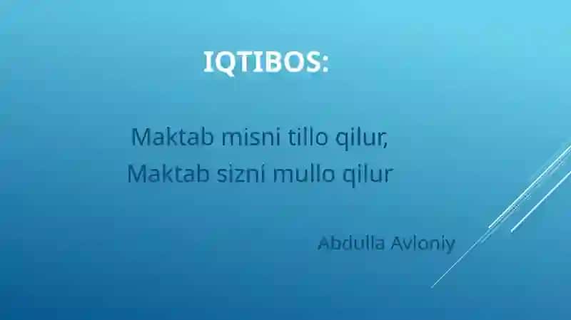 O’zbekistonda‘milliymaktab’muammosi 2