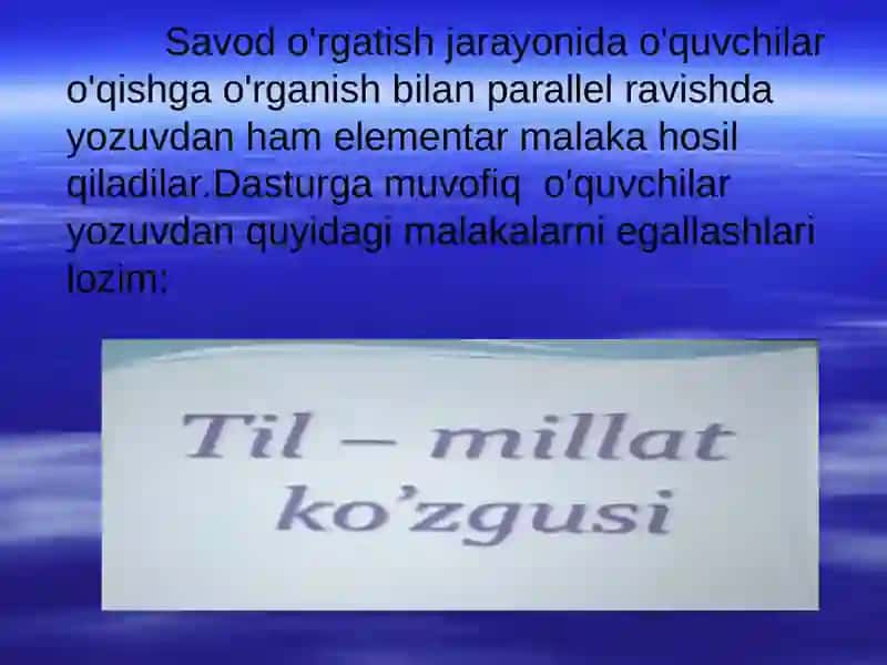 Yozma nutq madaniyati 2