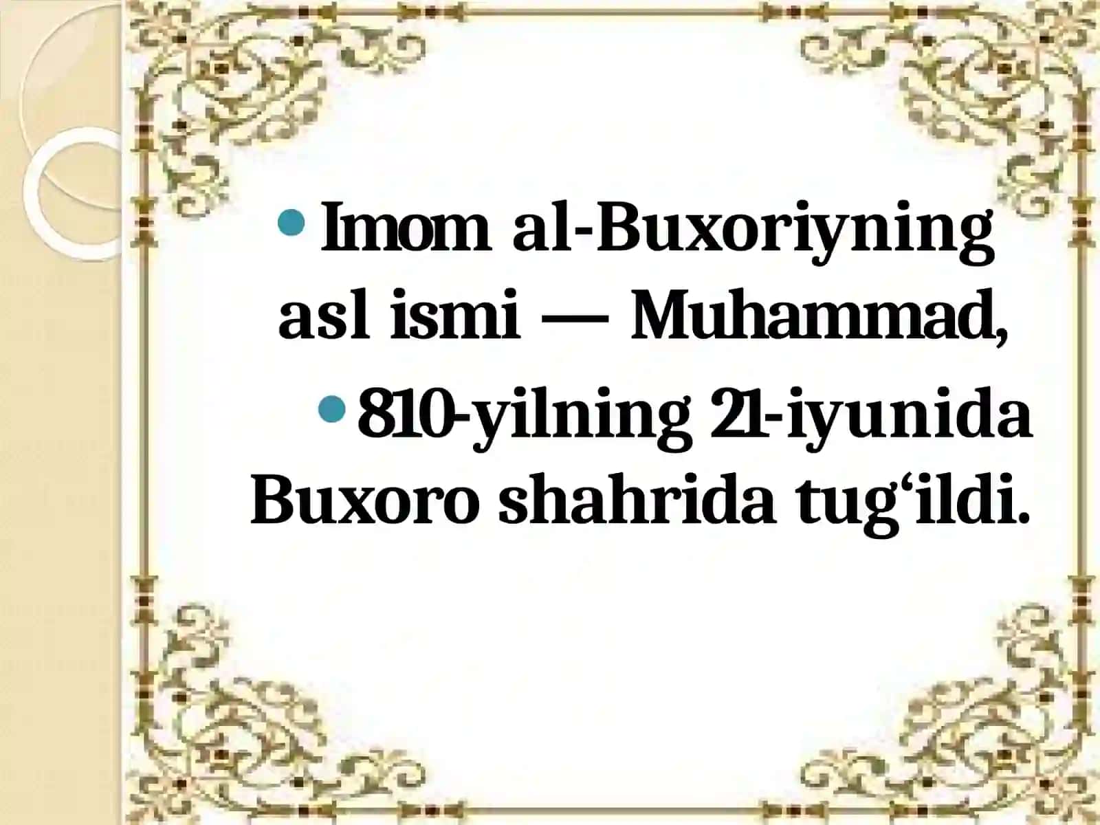 IMOMAL-BUXORIY 2