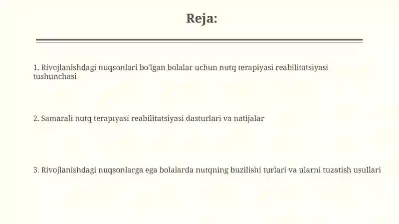 Nutq terapiyasi reabilitatsiyasi 2