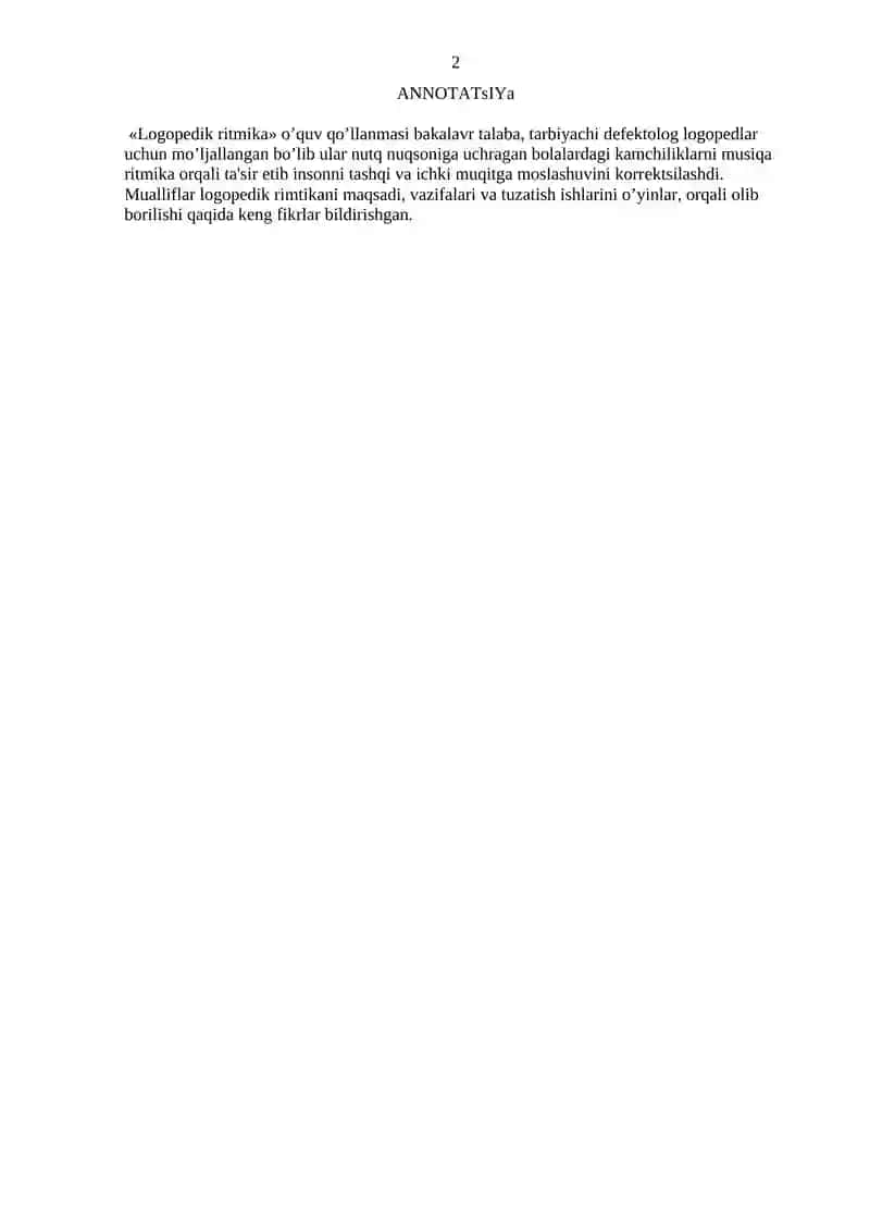 Logopedik ritmika 2
