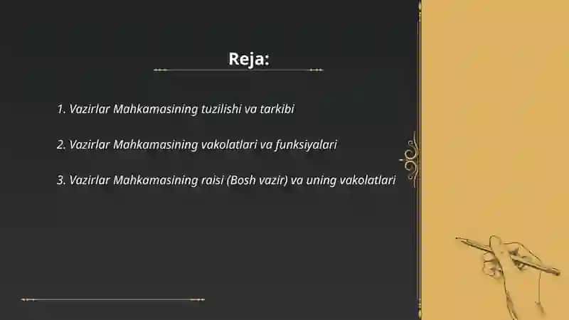 Vazirlar Mahkamasi 2