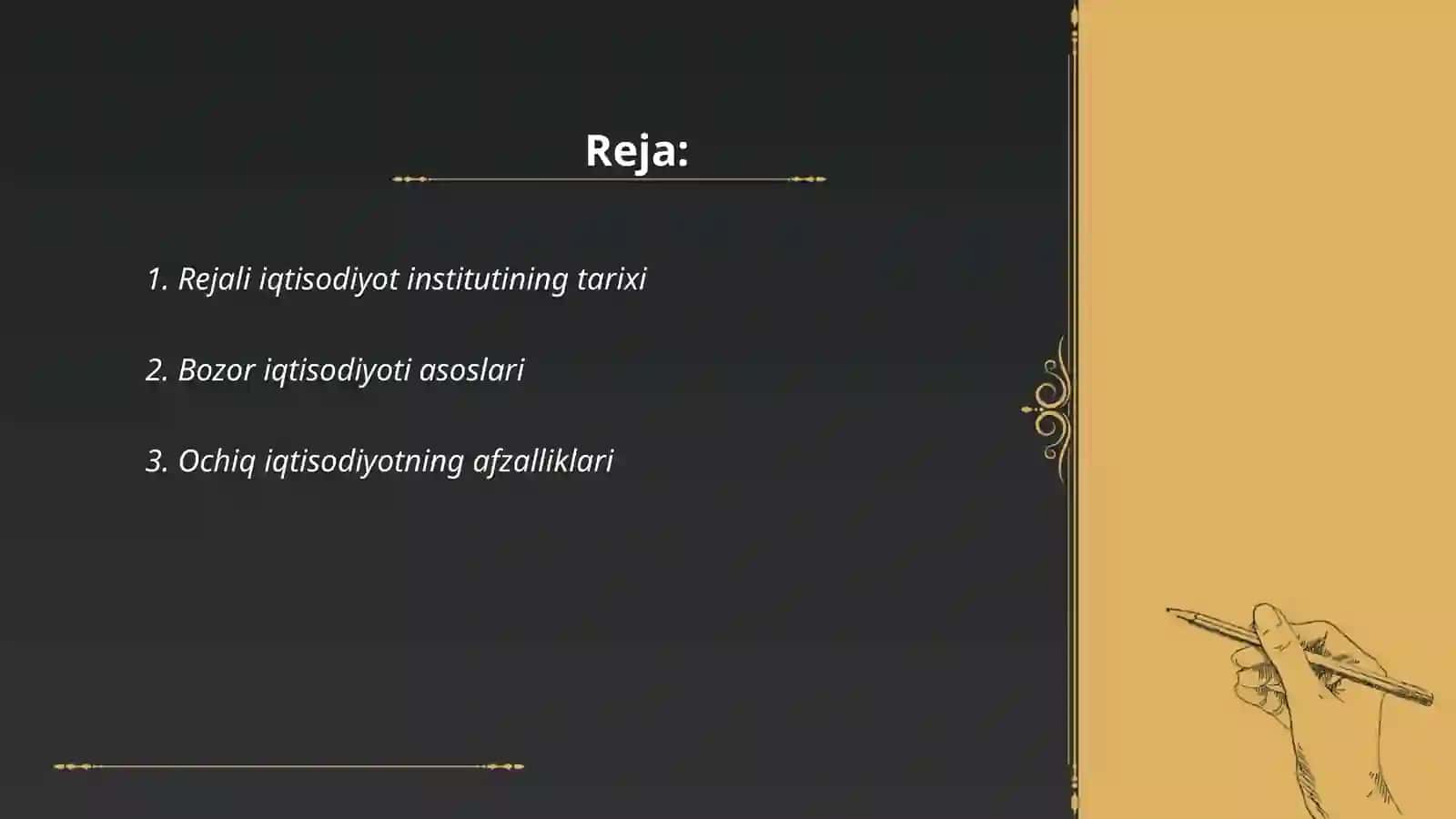 Rejali Iqtisodiyot Instituti 2