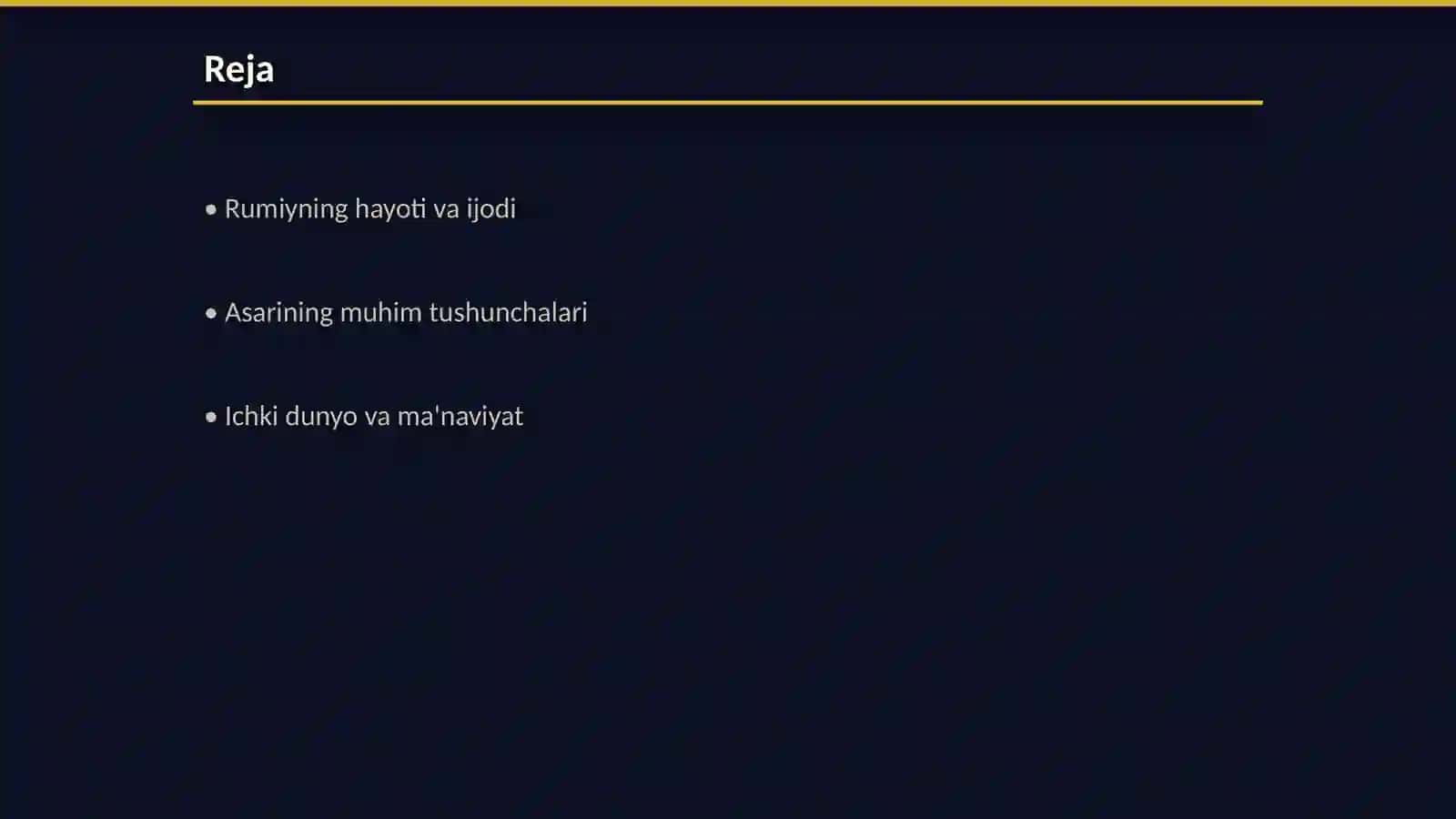 Jaloliddin Rumiyning "Ichingdagi ichingdadir" asari 2