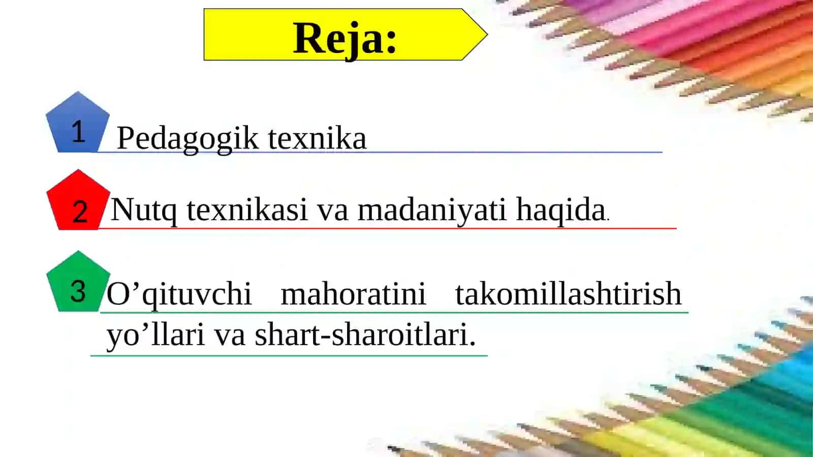 Pedagogik texnika va o’qituvchining mahorati 2