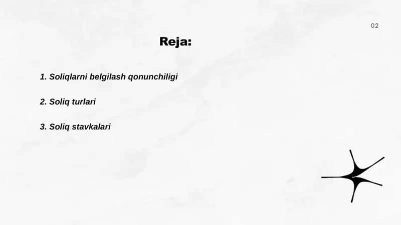 Soliq va yigʻimlarni belgilash va toʻlash tartibi 2