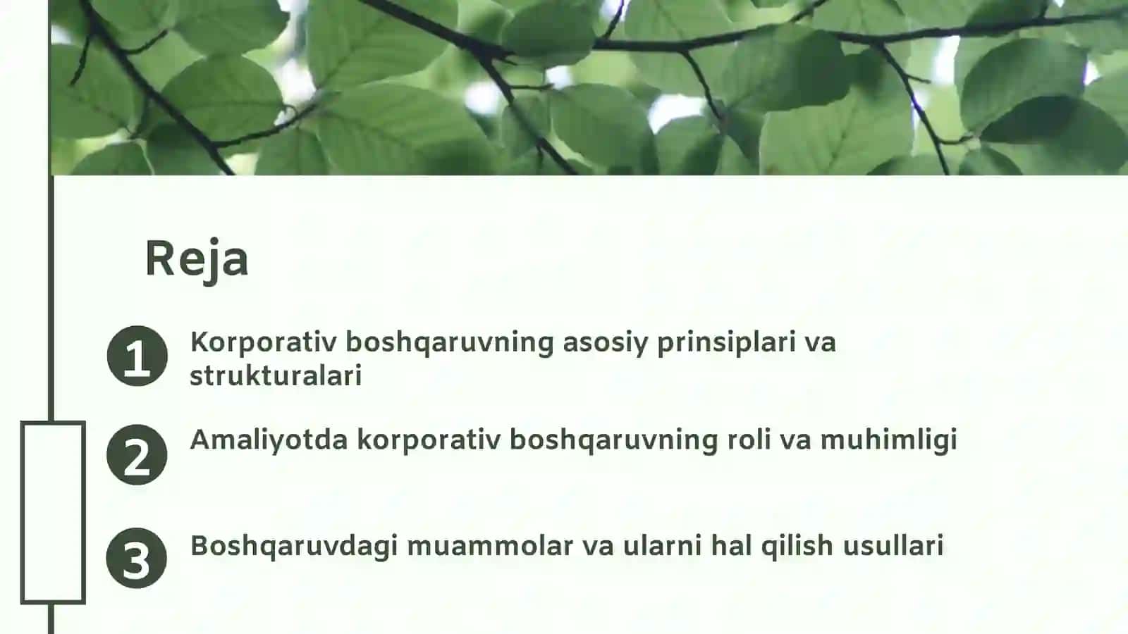 Korporativ boshqaruv 2