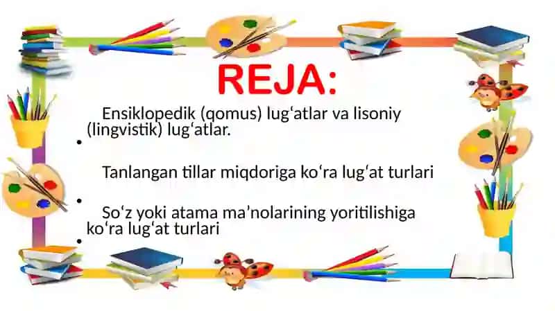 Lug`atturlarihaqidama`lumotberish 2