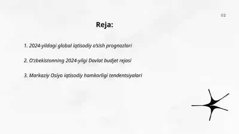 2024-yildagi so'nggi iqtisodiy yangiliklar 2