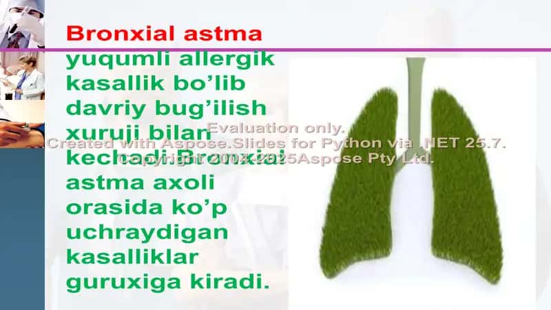 Bronxial astma birinchi yordam 2