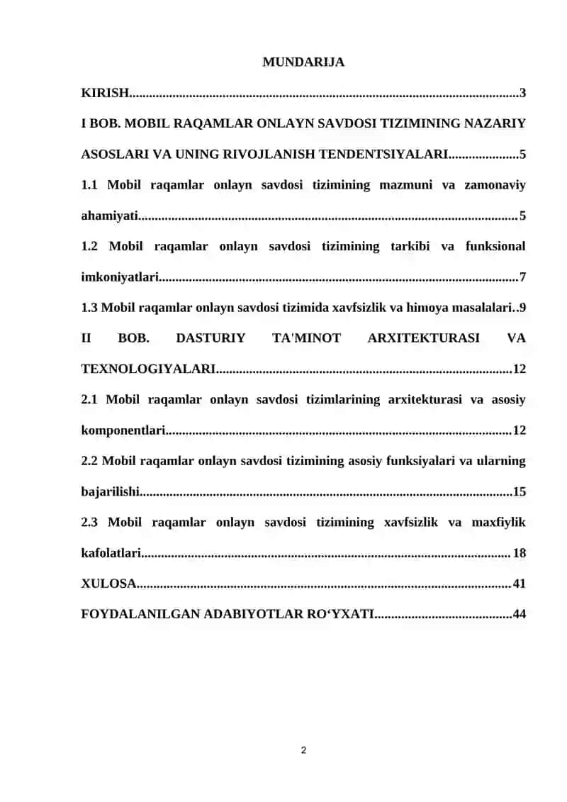 Mobil Raqamlar Onlayn Savdosi Tizimi 2