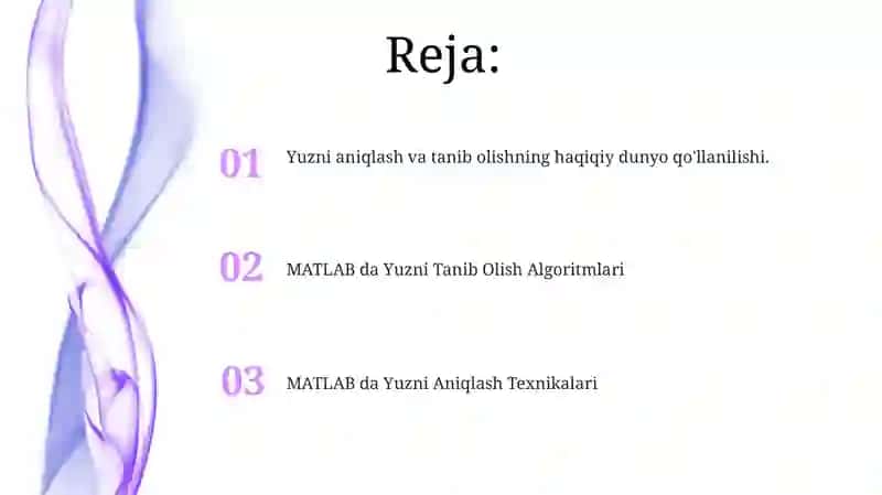 Yuzni aniqlash va tanib olish 2