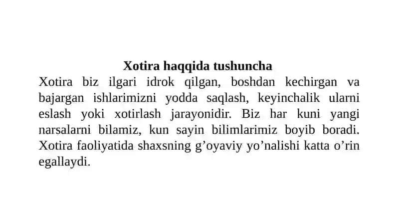 Xotira 2