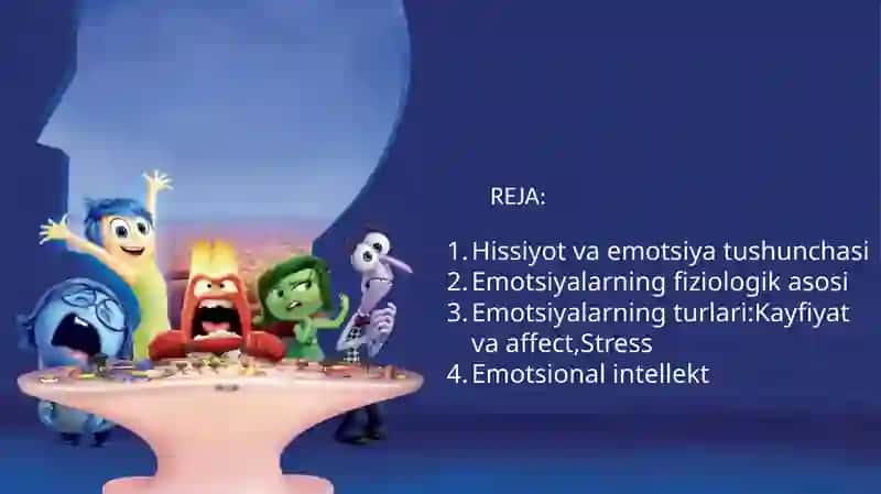 Shaxsning hissiyoti va emotsional jarayoni 2