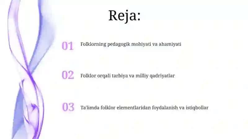 Folklorning pedagogik mohiyati va ahamiyati 2