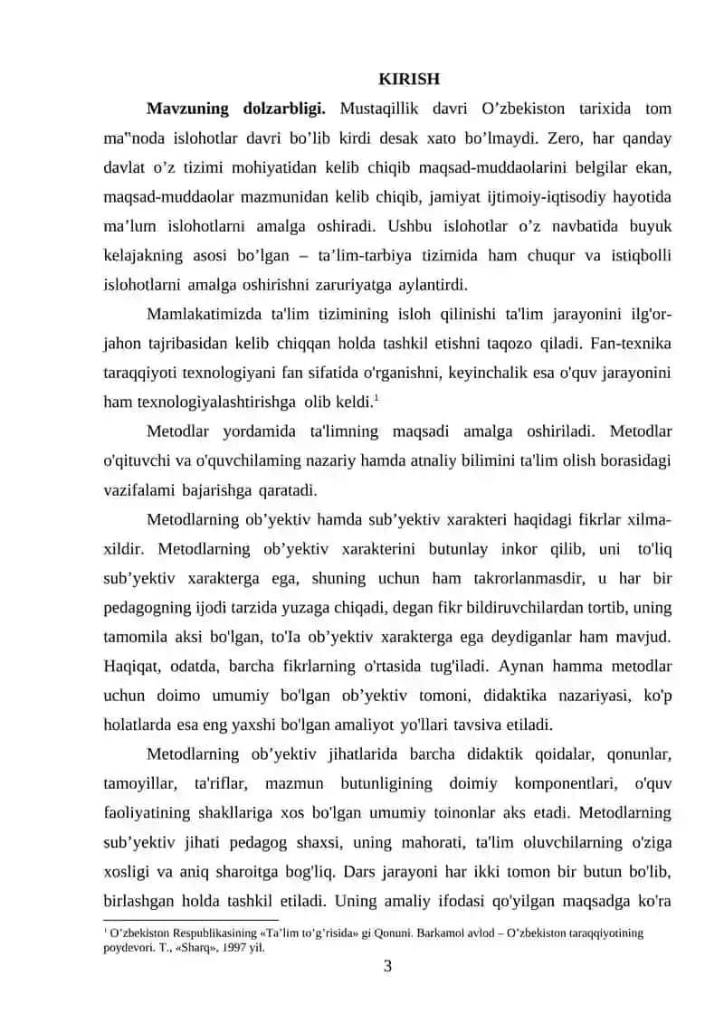 Proyekt metodining pedogogik, psixologik, metodik asoslari 2