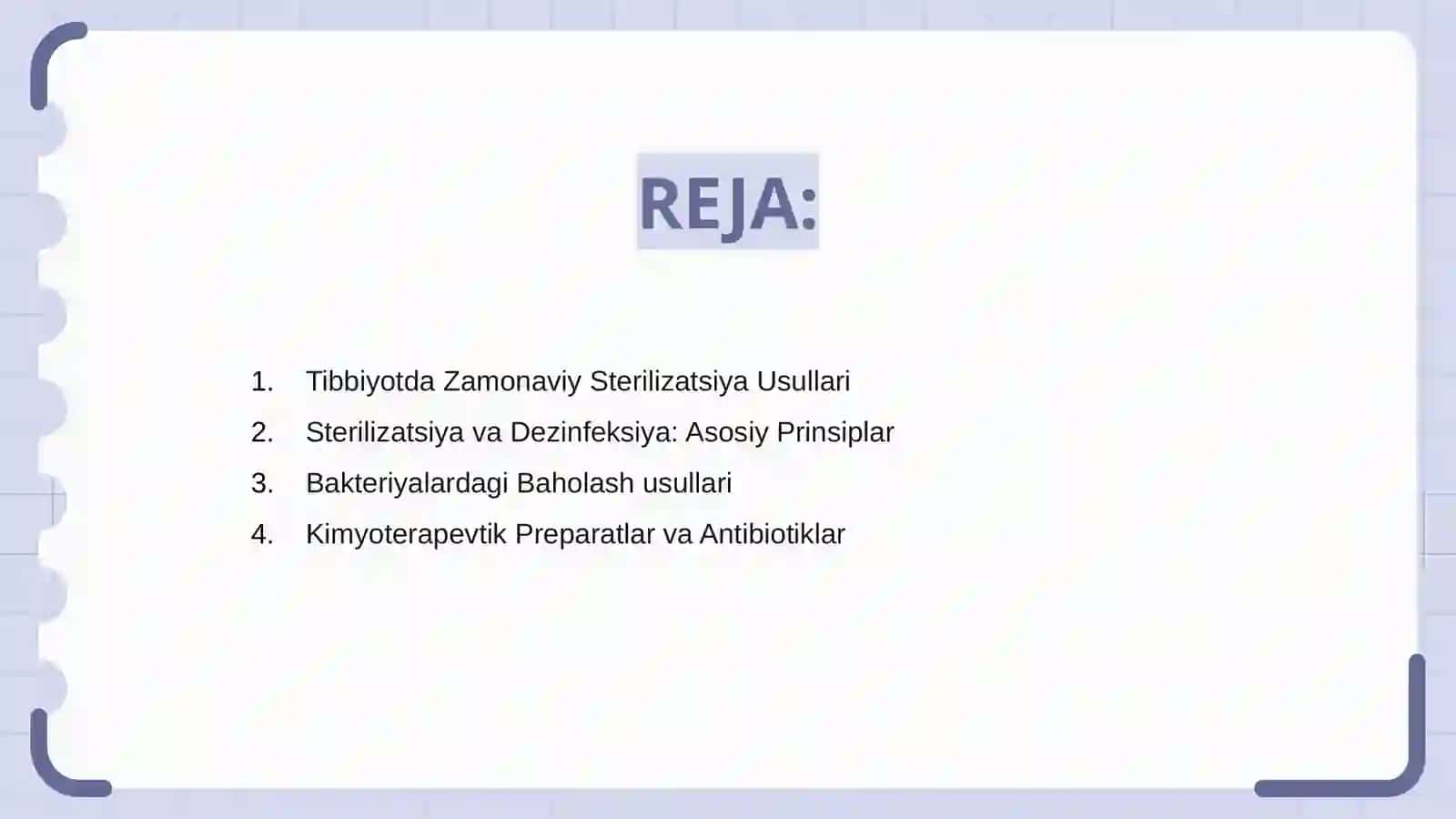 Tibbiyotda zamonaviy sterilizatsiya usullari 2